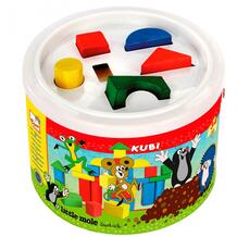 Деревянная игрушка кубики Маленький крот Mertens 143707