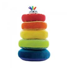 Развивающая игрушка Пирамидка Rainbow Summer Cloud factory 465396