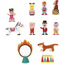 Деревянная игрушка Набор фигурок Маленькие истории Цирк Janod 478216