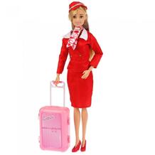 Кукла стюардесса 29 см Карапуз 812935