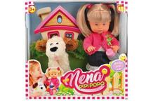 Кукла Nena с собачкой 36 см Dimian 869514