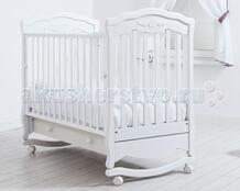 Детская кроватка Шарлотта качалка Гандылян 9386