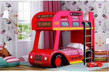 Подростковая кровать двухъярусная Compact автобус Лондон Red River 830113