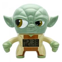 Часы Будильник BulbBotz Yoda Йода 19 см Star Wars 534556