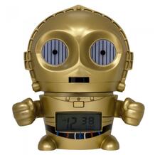 Часы Будильник BulbBotz C-3PO Золотник Си-Трипио 14 см Star Wars 534521