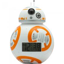 Часы Будильник BulbBotz Дроид BB-8 19 см Star Wars 534566