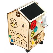 Деревянная игрушка Игры Монтессори Бизи-дом на колесах Нумикон 856560