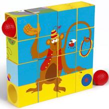 Деревянная игрушка Пазл-трек Цирк Scratch 138002