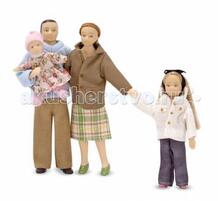 Куклы Семья (для викторианского дома) Melissa & Doug 50749