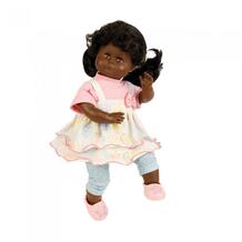 Кукла мягконабивная Санни темнокожая 37 см Schildkroet 744253