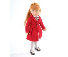 Кукла Хлоя в красном пальто 23 см Kruselings 844651