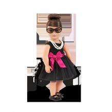 Комплект одежды ДеЛюкс с черным платьем и жемчужным ожерельем Our Generation Dolls 620479