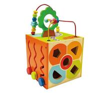 Деревянная игрушка многофункциональный куб 84189 Bino 298159