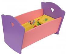 Кроватка для куклы с постельным бельем Краснокамская игрушка 236968