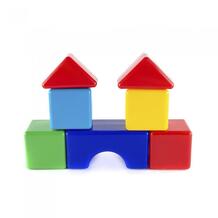 Развивающая игрушка Набор кубиков Стройка Пластмастер 743980