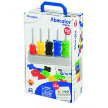 Развивающая игрушка Обучающий набор Цветной счет 100 деталей Miniland 32631