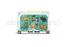 Коллекция фигурок Cats&Dogs Кошки 6 шт. Viva Terra 641286