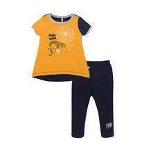 Комплект для девочки (футболка, брюки slim) Одуванчики Мамуляндия 956206
