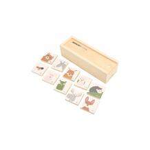 Деревянная игрушка Набор карточек в коробке для игры на запоминание Edvin Kid's Concept 945746