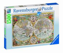 Пазл Историческая карта 1500 элементов Ravensburger 35742