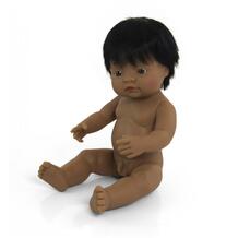 Кукла Baby Doll latinoamerican boy Polybag 38 см Miniland 820921