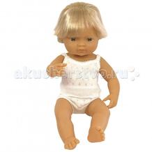 Кукла Мальчик европеец 38 см Miniland 628686