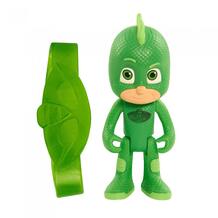 Игровой набор фигурка Гекко 8 см со светом и браслет Герои в масках (PJ Masks) 300055