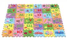 Игровой коврик Пазл Учим азбуку с Пеппой (36 сегментов) Свинка Пеппа (Peppa Pig) 85809
