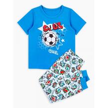 Пижама для мальчика Футбол 305170 Веселый малыш 936100