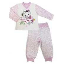 Пижама длинный рукав (кофточка и штанишки) Маленькая леди Soni Kids 354385