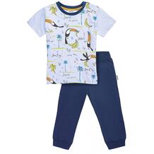Пижама для мальчика (футболка, брюки) WKB01710 Winkiki 857807