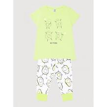 Пижама для девочки Авокадо (футболка и брюки) Crockid 880418