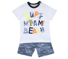 Комплект для мальчиков шорты и футболка Surf miami beach 09076416 Chicco 889347