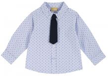 Рубашка для мальчика в горошек с галстуком Chicco 885162