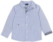 Рубашка для мальчика в полоску с декоративным манжетом Chicco 885180