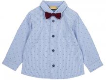 Рубашка для мальчика в мелкий ромбик с бабочкой Chicco 885148