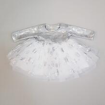 Платье для девочки Снежная феерия Снежинки набивка Ёмаё 826595