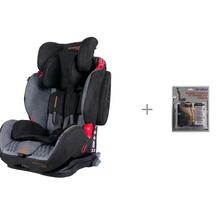 Автокресло Sportivo Isofix c защитой спинки сиденья от грязных ног ребенка АвтоБра Coletto 823378