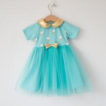 Платье трикотажное с фатином ТК429 TRENDYCO Kids 785699