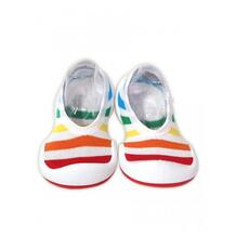 Ботиночки-носочки Flat rainbow stripe Komuello 768568