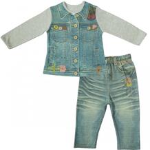 Комплект (кофточка и штанишки) для девочки Fashion Jeans 594-05 Папитто 519906