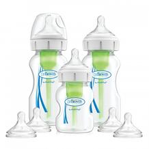 Бутылочка Набор из трёх антиколиковых бутылочек Options+ с широким горлышком 2х270 мл, 1х150 мл Dr.Brown's 744568