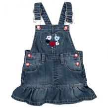 Сарафан детский текстильный джинсовый для девочек Лучшие друзья 378014 PlayToday 377509