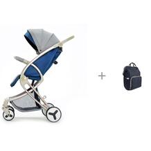 Прогулочная коляска Modo с рюкзаком для мамы Yrban MB-104 в синей расцветке Giovanni 728259