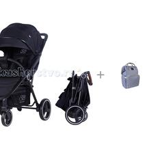 Прогулочная коляска Suburban Compatto с рюкзаком для мамы Yrban MB-104 в голубой расцветке Sweet Baby 728268