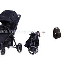 Прогулочная коляска Suburban Compatto с рюкзаком для мамы Yrban MB-104 в черной расцветке Sweet Baby 728273