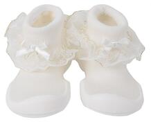 Ботиночки-носочки Princess white Komuello 660658