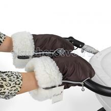 Муфта-рукавички для коляски Double White Esspero 71617