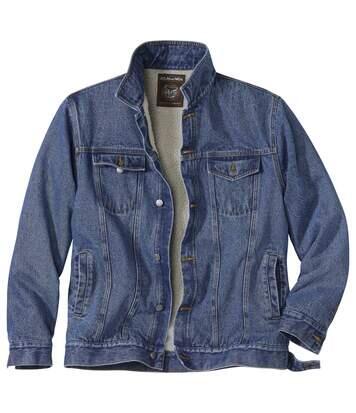 Джинсовая Куртка с Подкладкой из Шерпы AFM 919675