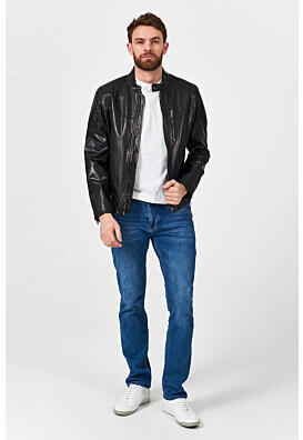 Куртка из натуральной кожи Urban Fashion for Men 365498